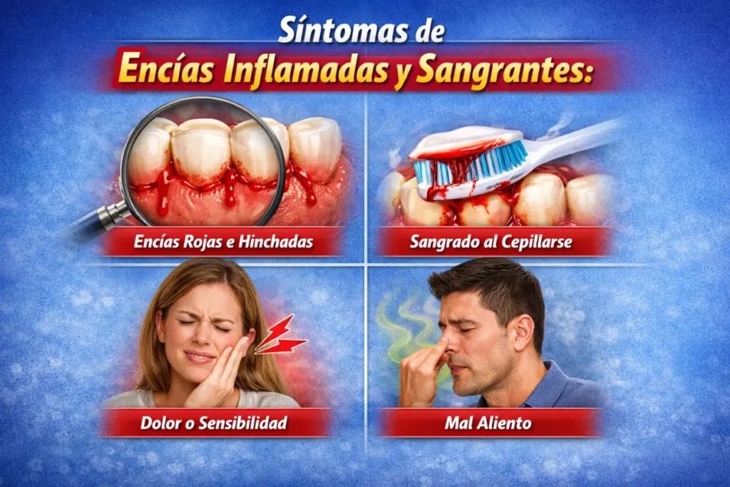 encías inflamadas y sangrantes encías inflamadas y sangrantes