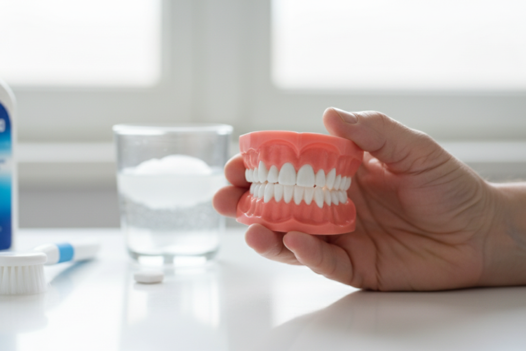 prótesis dentales en adultos mayores