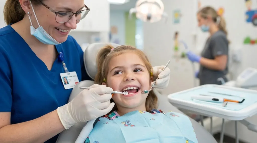 sellador dental para niños