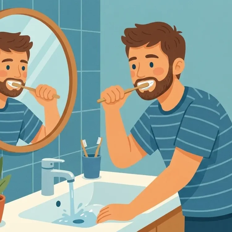 cepillado de dientes